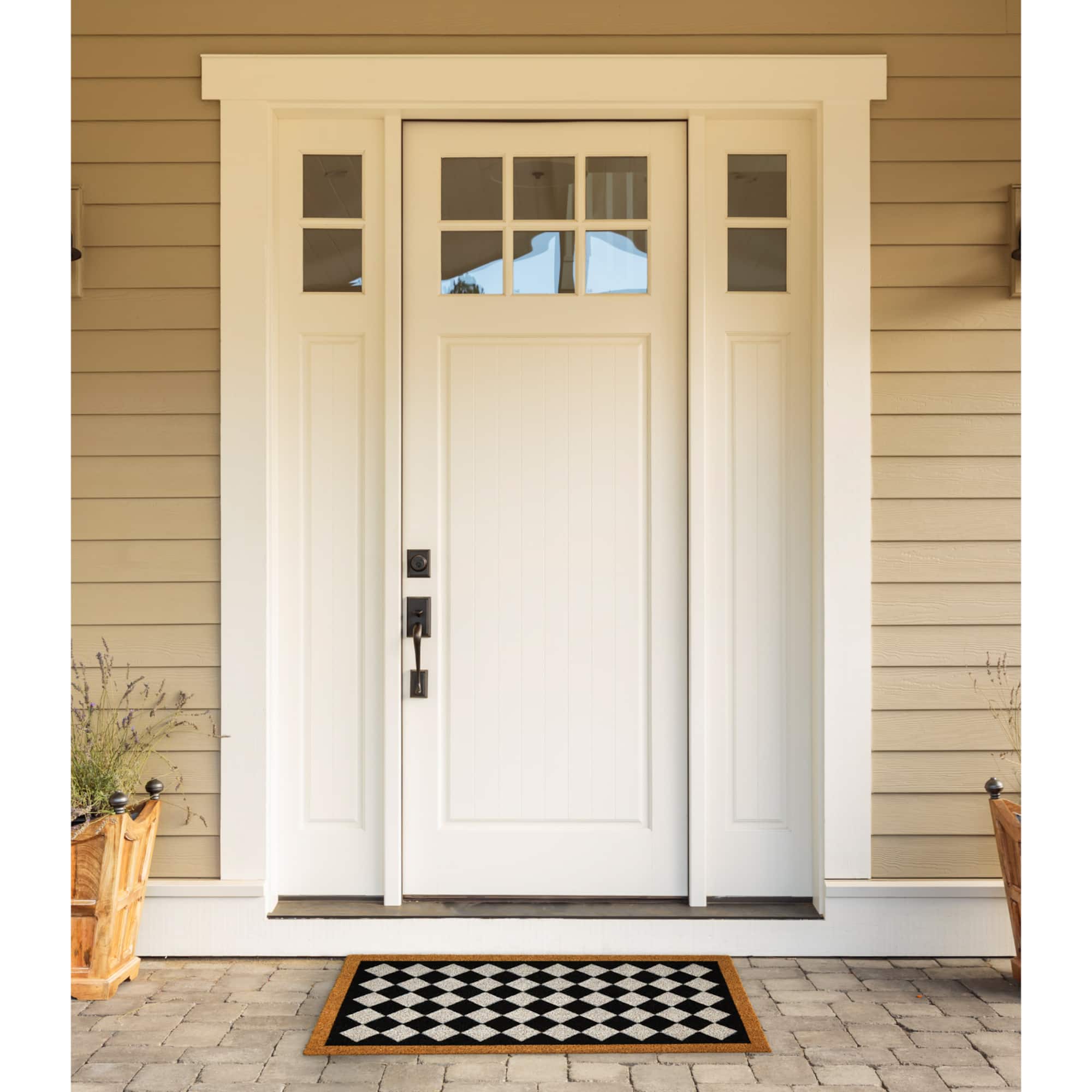 Harlequin Doormat